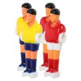 thumbnail image 2 of Miangastore 4pcs Foosball Machine Figures Table Football Figures Foosball Machine Accessories Soccer Player Statue, 2 of 9