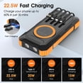 thumbnail image 2 of Power Bank BLASOUL 49800mAh Solar 22.5W Cargador Inalámbrico, 2 of 8