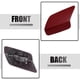 thumbnail image 4 of Tapa de la boquilla del limpiaparabrisas del faro del parachoques delantero izquierdo para BMW E92 E93 - Paquete de 1 rojo, 4 of 6