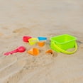 thumbnail image 2 of Hape: Ice Cream Shop - 8pc Playset, Colorful Sand Molds, Beach Toy, Create Dessert Themed Shapes & Sand Castles, Water Play, Kids Toddlers Ages 18mo+, 2 of 5