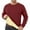 A-Wine177, variant on XIAONU Men's Wool Blend Thermal Crewneck Sweatshirt Long Sleeve Warm Comfortable Base Layer Top