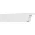 thumbnail image 1 of Ekena Millwork RFTP04X08X42DEL 8 x 4 x 42 in. Standard Del Monte Architectural Grade PVC Rafter Tail, 1 of 1