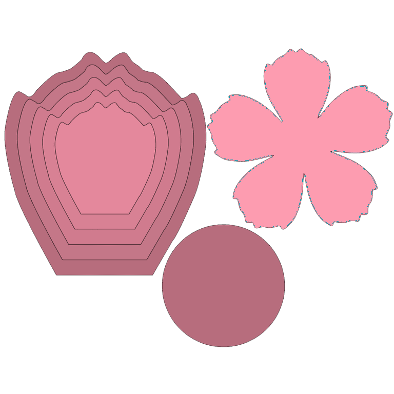 Rose Printable Template