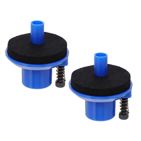 ELAYARD 2Pcs Blue Hi Hat Cymbal Clutch Pad for Drum Durable Plastic Felt Material