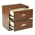 thumbnail image 4 of OSP Home Furnishings Wellington 2 Cabinet in Toasted Wheat, Fully Assembled, 4 of 6
