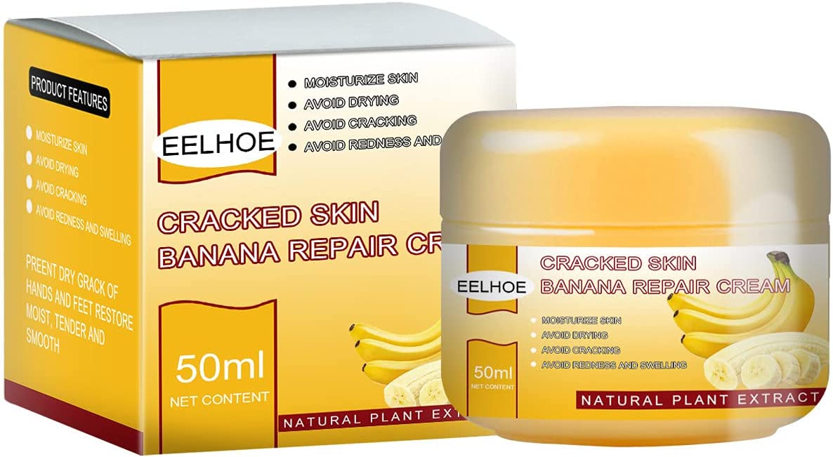 30/50g Banana/Honey Milk Hand and Foot Cracked Cream,Suitable for Rough