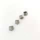 thumbnail image 5 of 100 Piezas de 8 Mm de Cobre Pirámide Remaches Punk Cuadrado Garra Tachuelas Artesanía en Cuero Negro Soledad Pisos de Rivet Pyramid, 5 of 7