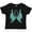 AB-Black, variant on Ovarian Cancer Awareness with Butterfly Ribbon Words Boys or Girls Toddler T-Shirt
