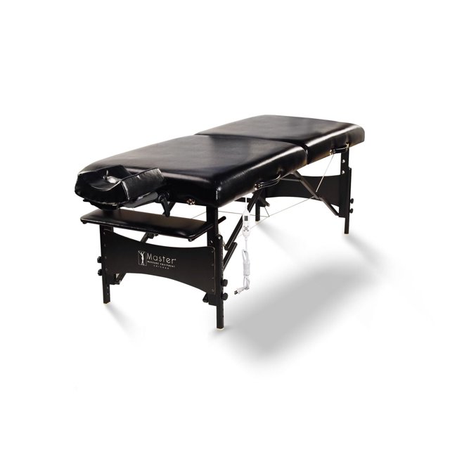 Master Massage 76cm Galaxy Therma Top Portable Folding Massage Table Pacakge Beauty Bed Salon Tattoo Spa Clinical Beds 2 Section Built in Warming Pad