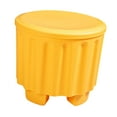 thumbnail image 3 of DOLITY Storage Ottoman Creative Shoe Changing Stool for Bedroom Living Room Balcony Yellow, 3 of 9