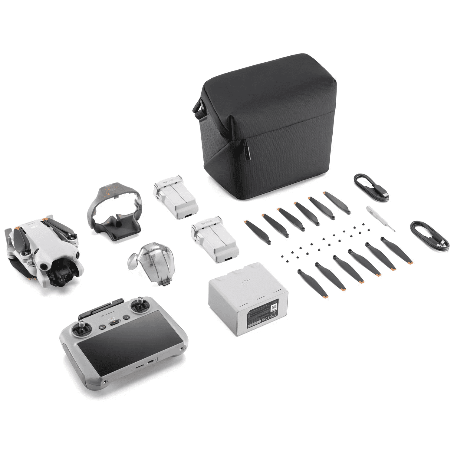 DJI Mini 4 Pro Fly More Combo Drone with RC 2 + 3 Batteries / NEW
