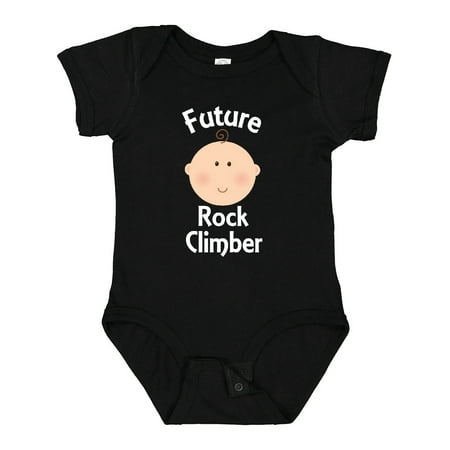 

Inktastic Future Rock Climber Gift Baby Boy or Baby Girl Bodysuit