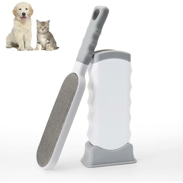 Cepillo Quitapelos para Perros y Gatos - Cepillo de Limpieza Mágico Reutilizable Elimina el Pelo - Cepillo Mágico para el Pelo de Mascotas para la Limpieza de Perros y Gatos (Sofá, Ropa, Coche, Cama)
