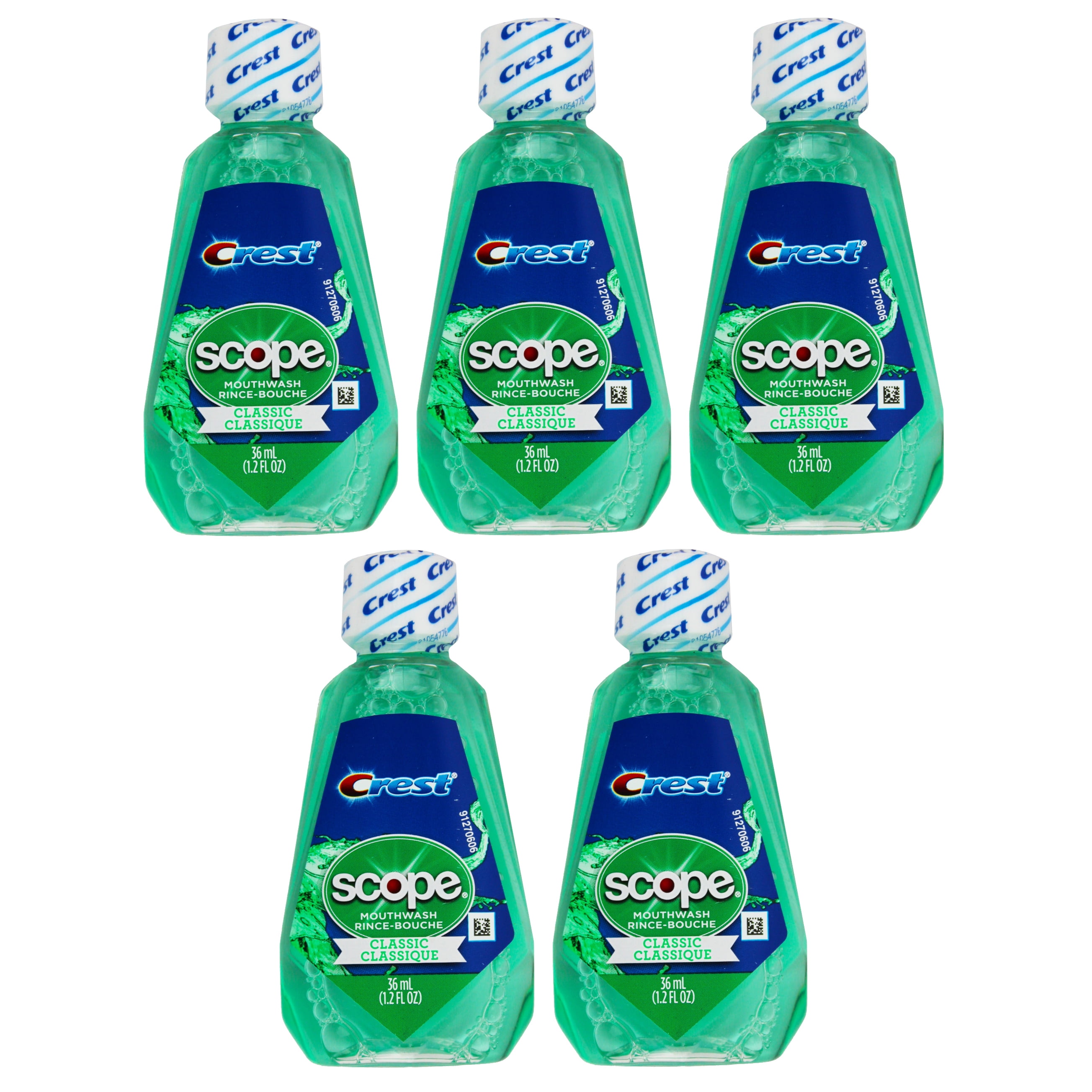Crest Scope Classic Mouthwash 1.2 fl oz Travel size