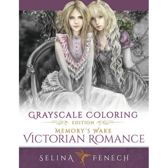 Grayscale Coloring Books by Selina Memory's Wake Victorian Romance - Grayscale Coloring Edition, Book 5, (Paperback)