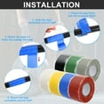 thumbnail image 4 of Uxcell Grip Tape, Self-Fusing Silicone Tape 10ft, Sealing Repair Wrap Tape, Grey 1 Pcs, 4 of 6