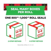 Scotch Tough Grip Moving Packaging Tape, Clear, 1.88 in x 925 in, 1 Roll