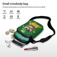 thumbnail image 7 of HELLHERO 4.33x1.97x7.09 Crossbody Bag, Men, Women with Vintage Cat, 7 of 7