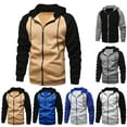 thumbnail image 4 of Hoodies for Men Heavyweight Fleece Sweatshirt - Full Zip Up Thick Sherpa Lined Winter Coat Mens Hoodies Black Hoodie, 4 of 4