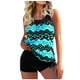 thumbnail image 1 of Trajes de baño tankini para mujer Conjunto de traje de baño estampado para mujer Traje de baño de dos piezas con sujetador relleno Traje de baño de playa Traje de baño de dos piezas para mujer, 1 of 5