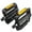 Black, variant on ADDHAT 1 Pair Universal Road Bike Pedals with Large Anti- Plastic Grain Tread for Enhanced Grip and Durability