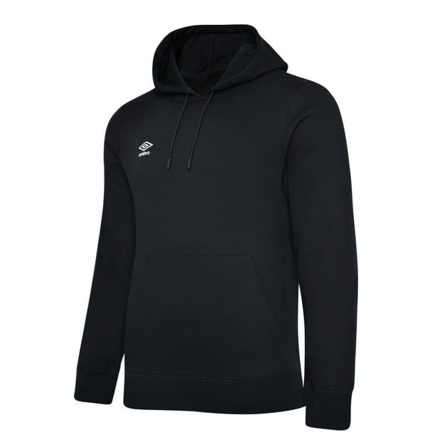 Umbro - Sudadera Club Leisure para Niños/Niñas (Negro, Blanco)