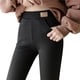 thumbnail image 2 of Advancent Mallas con forro polar para mujer, mallas deportivas de Color sólido para niña, pantalones de invierno elásticos para mujer con Suministros térmicos Negro/L, 2 of 6