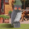 thumbnail image 3 of Owl Decoy Fake Bird Ornament for Swimming Pool B, 3 of 8