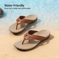 thumbnail image 6 of DREAM PAIRS Women Comfortable Flip Flops with Arch Support, Anti-Slip Sole, Water-Friendly Summer Sandals, 6 of 8