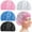 Multi-color, variant on QZS 4Pcs Sleeping Hair Nets Bonnets,Elastic Band Bath Hair Hats,White Nets Sleep Caps for Salon,Breathable Mesh Sleep Bonnets for Clean,Wash Face,Bath
