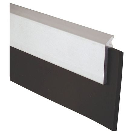 PEMKO GG3151CN896 Weatherstrip, Flat, 8 ft L, Silver, Neoprene