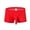 Red, variant on Mens Underwear Men's Fashion Boxer Shorts Mesh Breathable Sexy Underpants