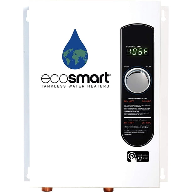 ecosmart propane tankless water heater