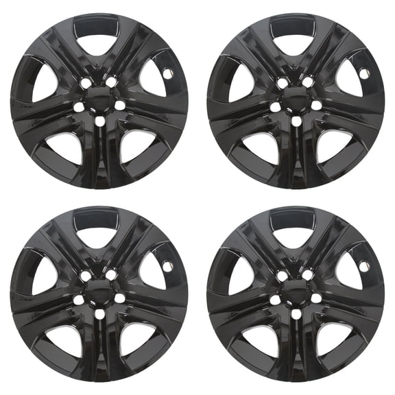 4PCS Black For Toyota Rav4 2013-2018 17" Hub Caps Full Rim Wheel Skin Covers