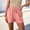*Pink, variant on ClodeEU Women's Elastic Waist Drawstring Shorts,Summer Casual Comfy Loose Fit Cotton Linen Shorts with Pockets Army Green,Women's Plus L