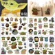 thumbnail image 1 of Tatuajes temporales de Anime Baby Yoda para niños, decoraciones de fiesta de cumpleaños, juguetes para niños y niñas, pegatinas lindas de Baby Yoda, 1 of 4