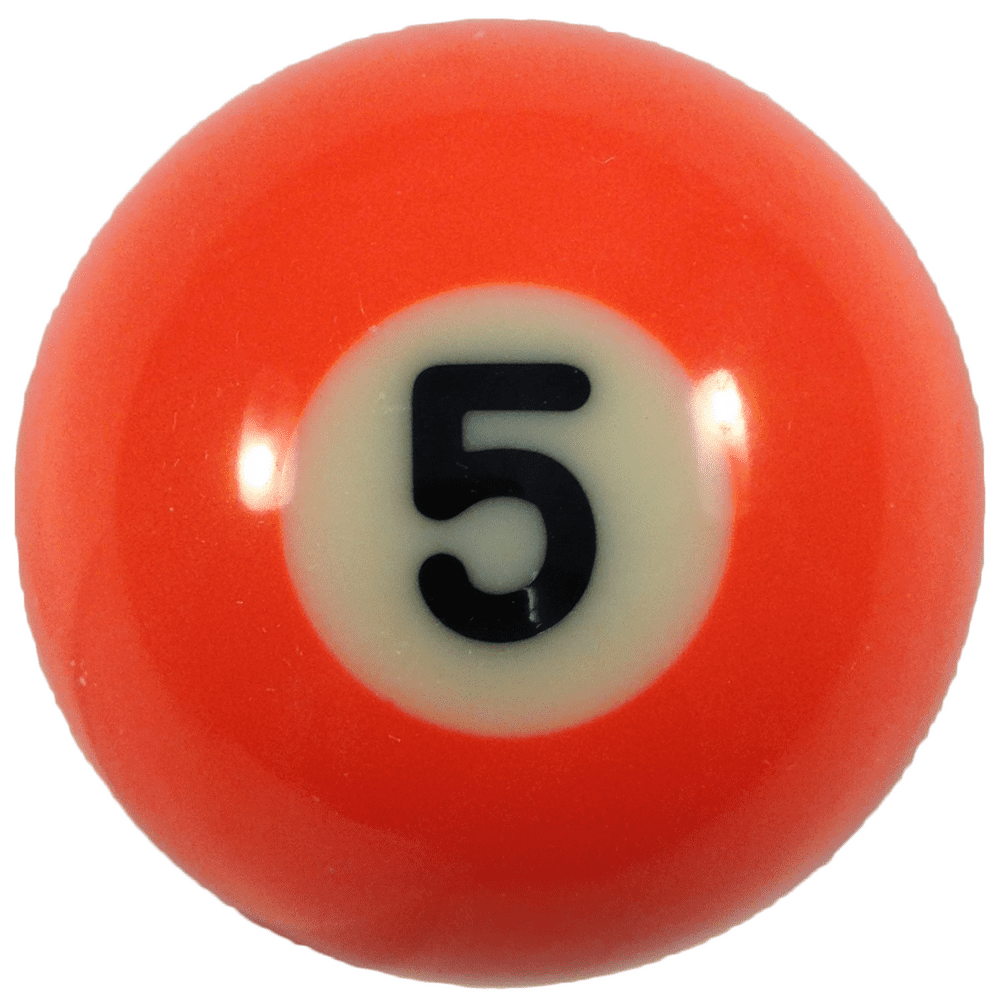 11/2" Mini Pool Ball Individual Replacement 5 Ball