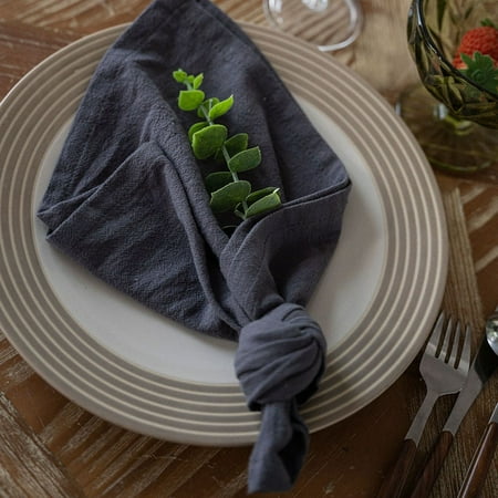 

Napkins Restaurant Wedding Dinner Cloth Serviette Table Mat Desktop Decoration
