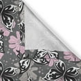 thumbnail image 5 of Ambesonne Butterfly Grommet Curtain, Romantic Summertime, 50" x 72", Taupe Pink Black, 5 of 6