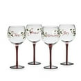 thumbnail image 2 of Pfaltzgraff Winterberry Verres à Vin Harmonie/paix/encouragement/joie (Ensemble de 4), 2 of 3