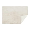 thumbnail image 4 of Luxe Faux Rabbit Fur Rectangular Rug 5' x 8'   - Ivory, 4 of 4
