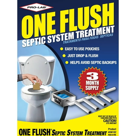 Septic Tank Flush - PRO-LAB One Flush Septic Treatment