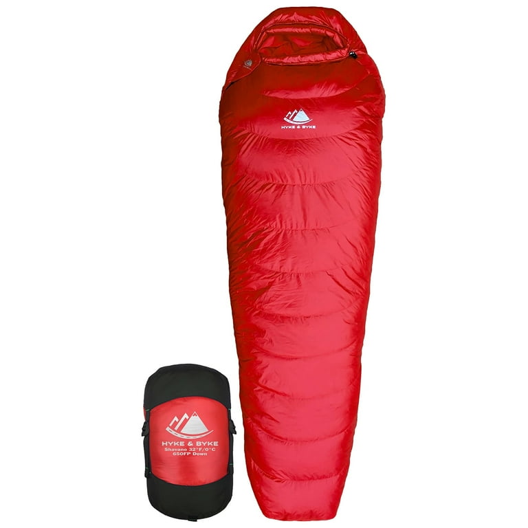 Short down on sale sleeping bag