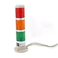 thumbnail image 1 of Unique Bargains DC 24V 3 LEd Red Green Yellow Warning Stack Lamp Industrial Signal Tower Light, 1 of 1