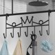 thumbnail image 2 of 2 para Colgar Sobre la Puerta, Toalla, Bolso, Mochila, Sombrero, Organizador Moderno para Sala de Estar, BañO, Dormitorio,B, 2 of 5