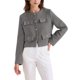 thumbnail image 4 of CHAQUETA DE TRABAJO DE MUJERES DE MANGA LARGA CORTA DE TWEED CON BOTONES PARA OTOÑO INVIERNO M GRIS, 4 of 6