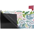 thumbnail image 3 of Coolnut Mailbox Covers Magnetic Oversize Cute Sloth with Plants Seasonal Mail Wraps for Home Outdoor Decor, 25.4"x20.78", 3 of 5