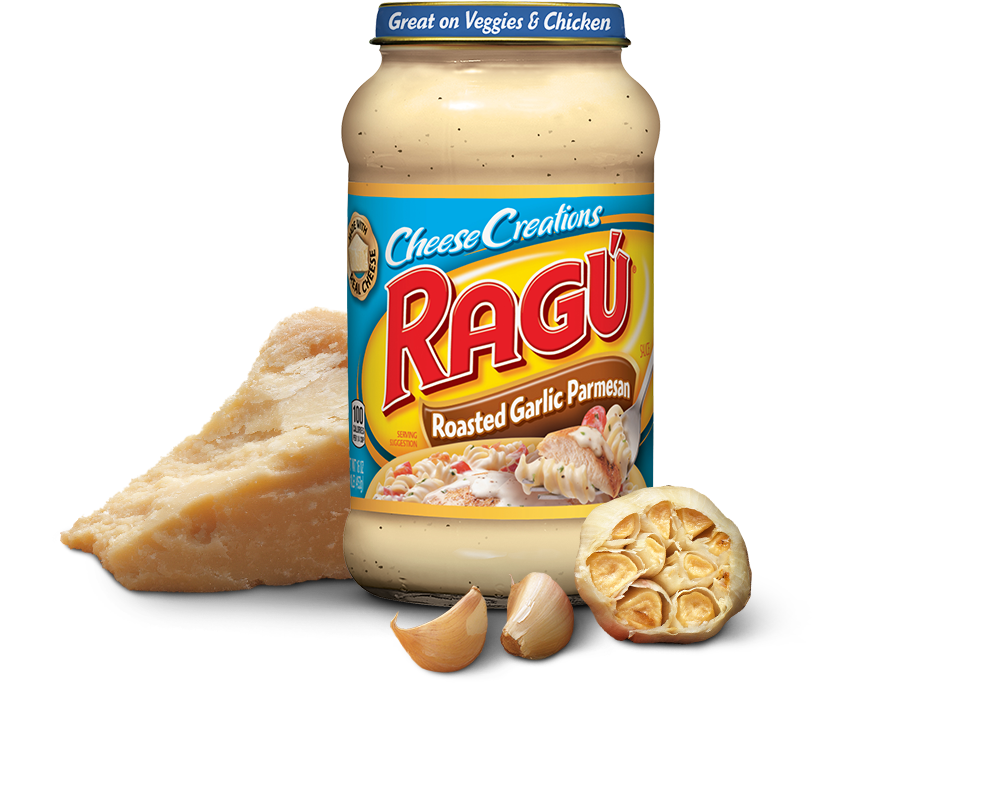 Ragú Cheese Creations Sauce, Roasted Garlic Parmesan, 16 Oz
