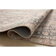Angela Rose x Loloi Aubrey Navy / Multi 2'-3 x 3'-9 Accent Rug