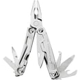 thumbnail image 1 of LEATHERMAN, Rev Pocket Size Multitool with Package Opener and Screwdrivers, Stainless Steel, 1 of 5